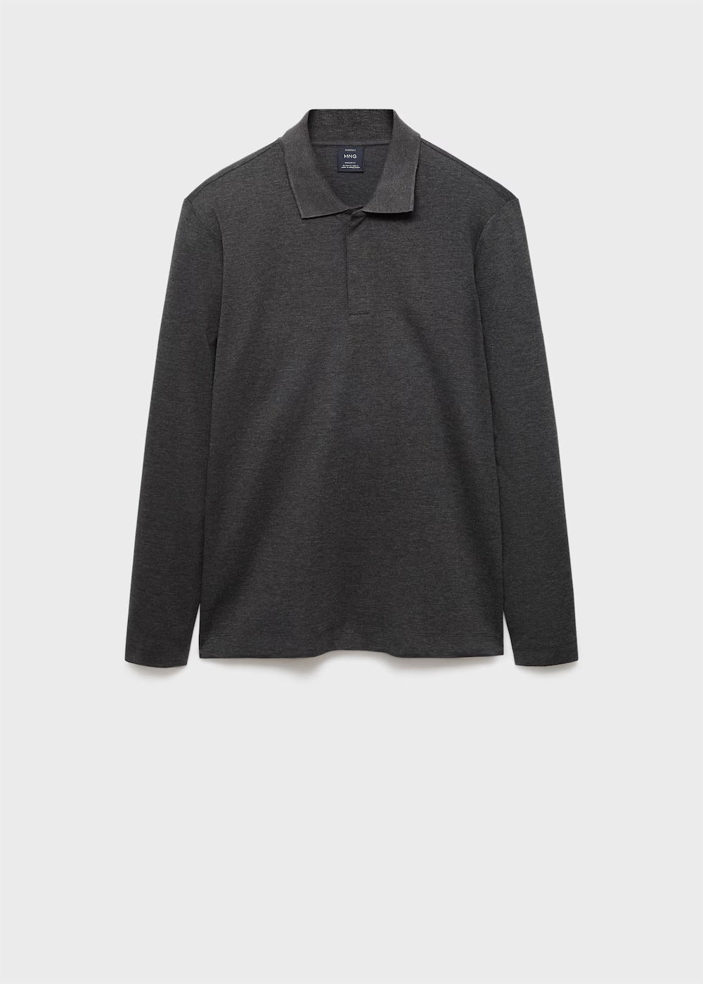 Regular-fit knitted polo sweater - Image 5