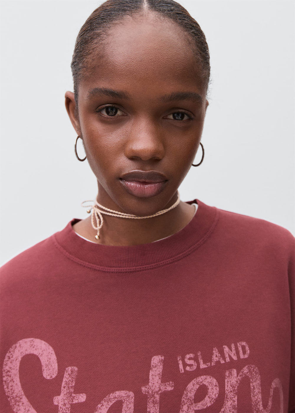 Printed cotton sweatshirt - Image 3