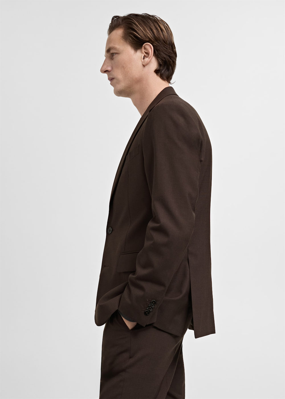 Turin 100% wool suit jacket - Image 5