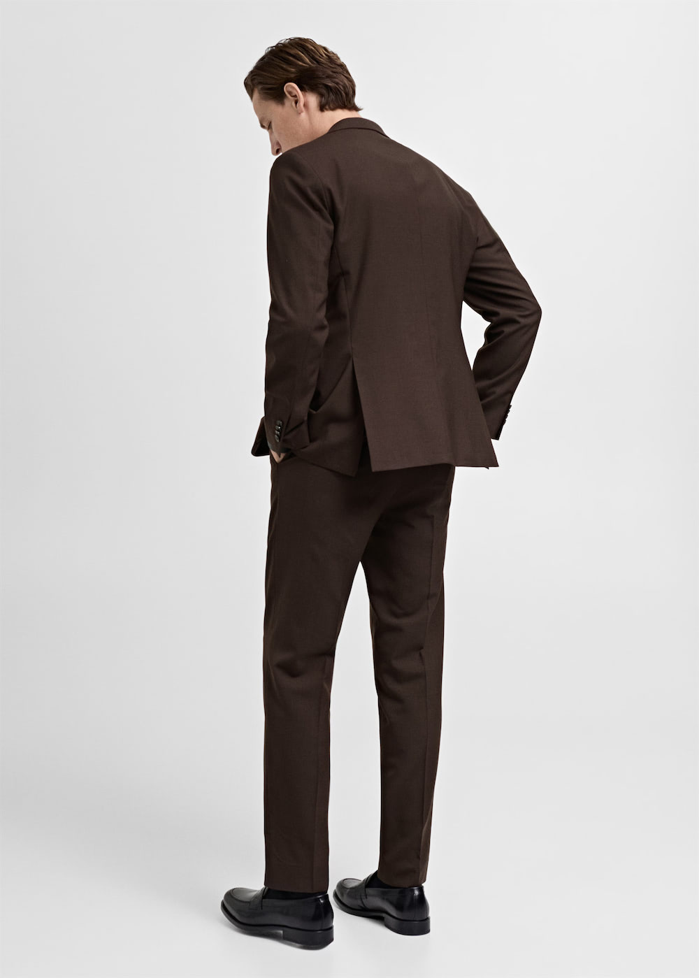 Turin 100% wool suit jacket - Image 4