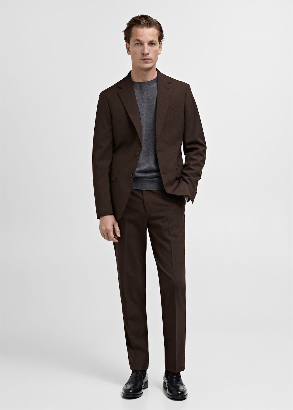 Turin 100% wool suit jacket - Image 3